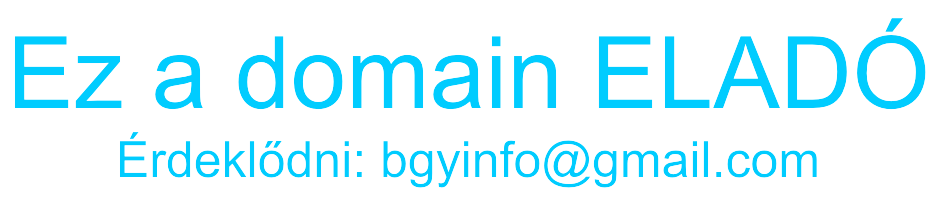 Ez a domain eladó